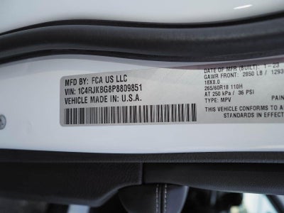 2023 Jeep Grand Cherokee L Limited 4x4