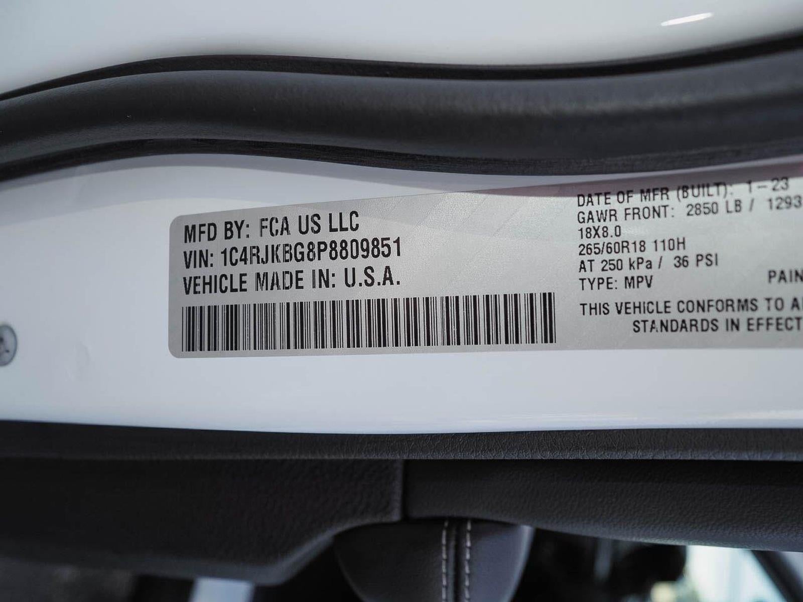 2023 Jeep Grand Cherokee L Limited 4x4