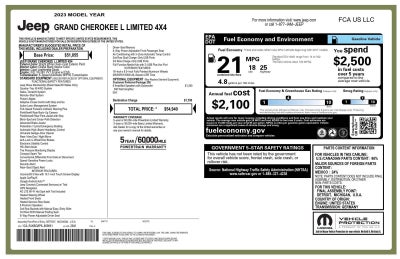 2023 Jeep Grand Cherokee L Limited 4x4