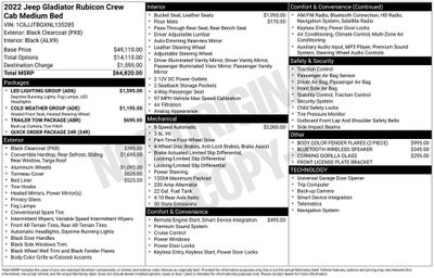 2022 Jeep Gladiator Rubicon