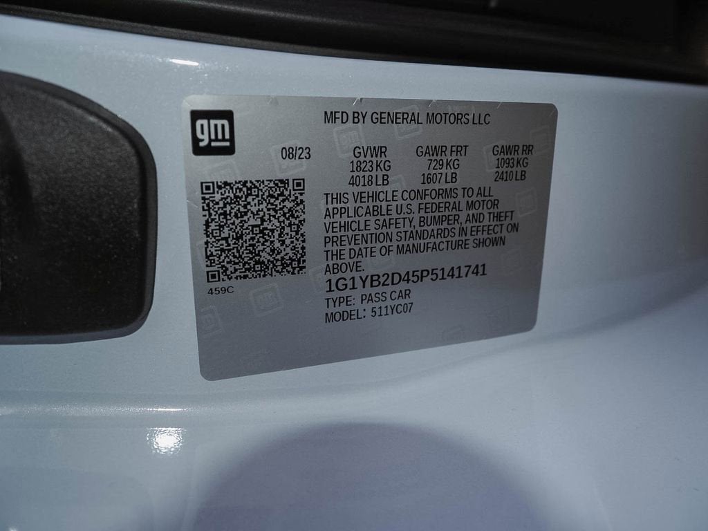 2023 Chevrolet Corvette Stingray 2LT