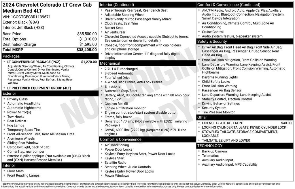 2024 Chevrolet Colorado LT