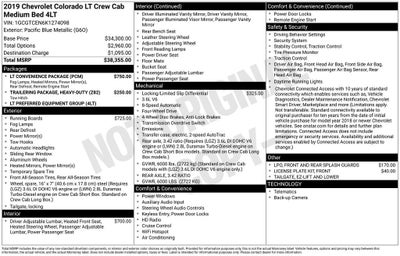 2019 Chevrolet Colorado 4WD LT