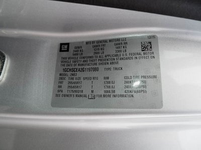 2016 Chevrolet Colorado 2WD LT