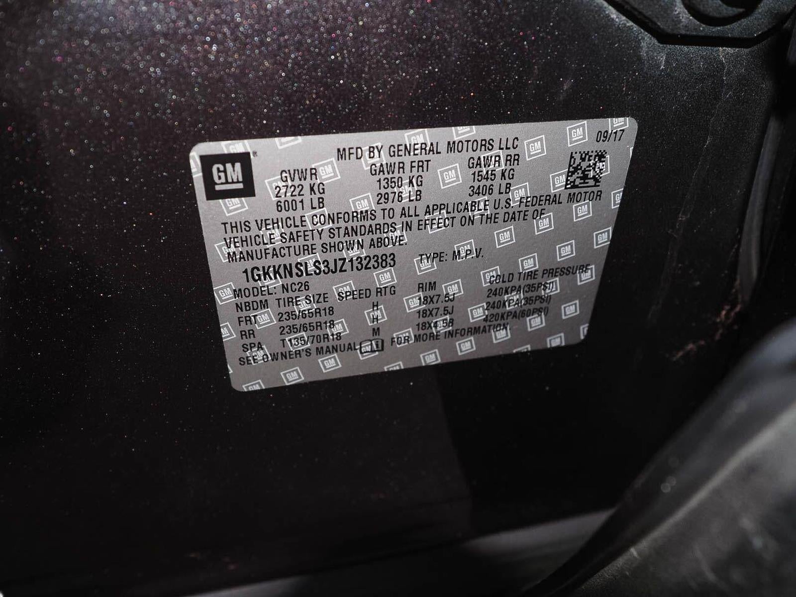 2018 GMC Acadia SLE