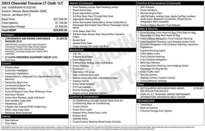 2023 Chevrolet Traverse LT Cloth