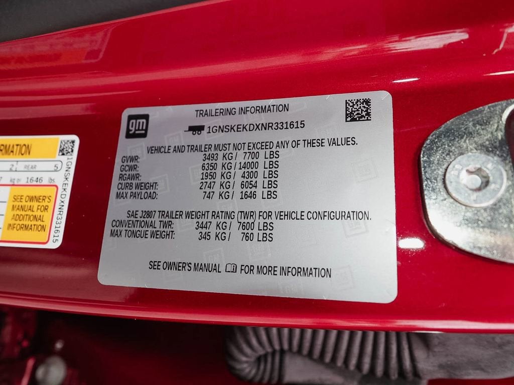 2022 Chevrolet Suburban RST
