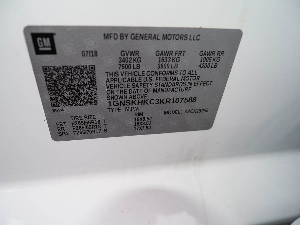 2019 Chevrolet Suburban LT