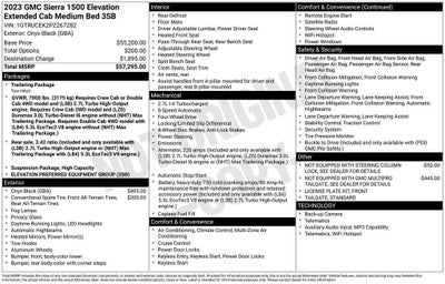 2023 GMC Sierra 1500 Elevation