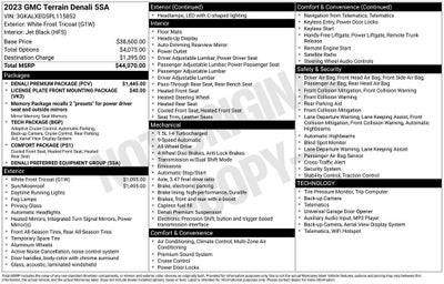 2023 GMC Terrain Denali