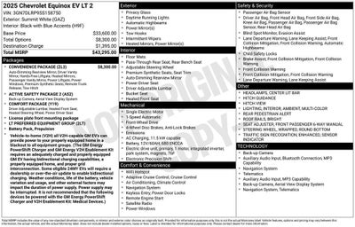 2025 Chevrolet Equinox EV LT