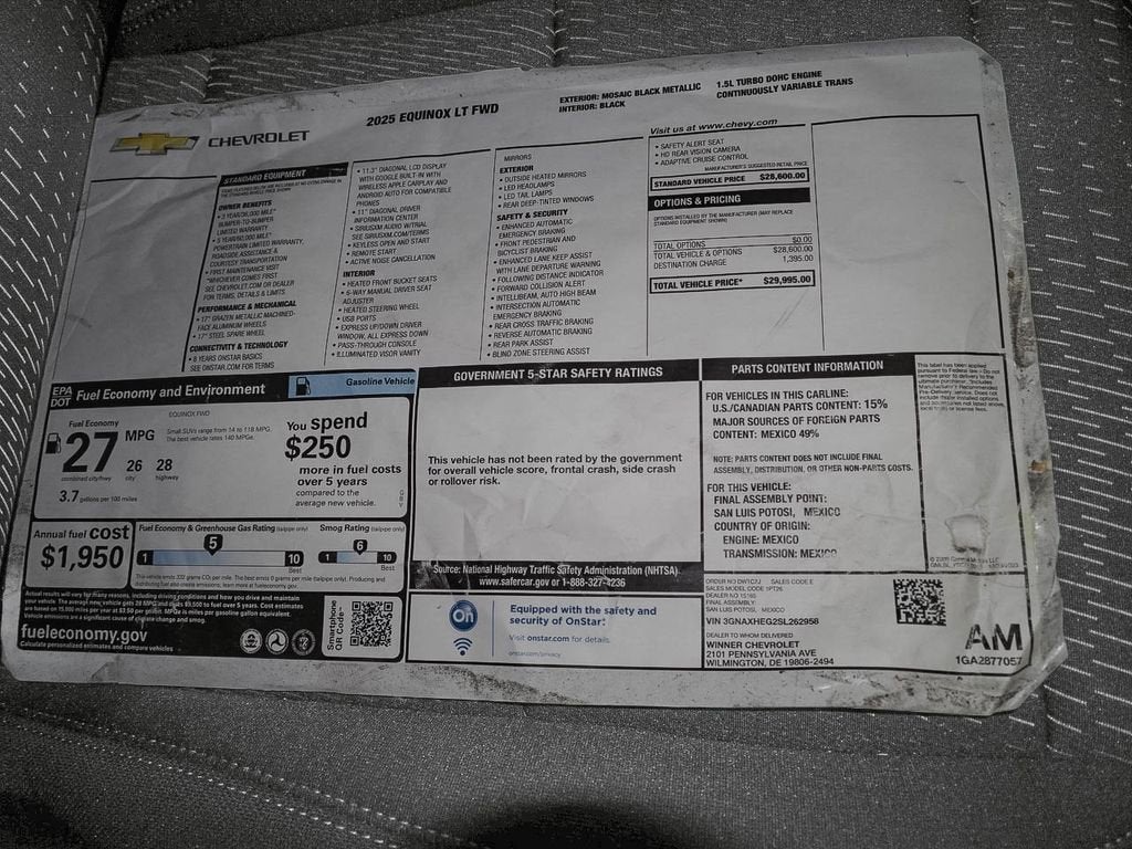 2025 Chevrolet Equinox LT