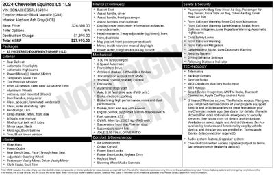 2024 Chevrolet Equinox LS