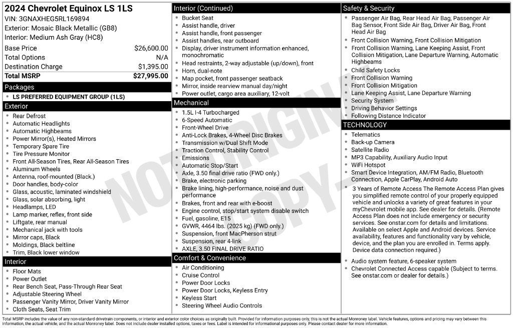 2024 Chevrolet Equinox LS