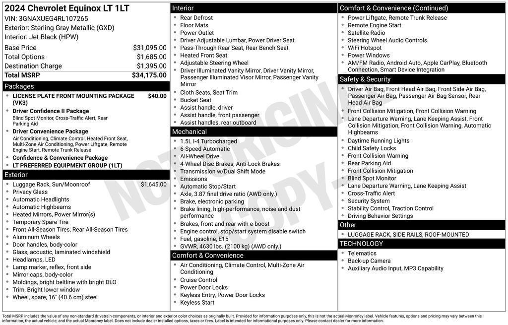 2024 Chevrolet Equinox LT