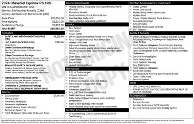 2024 Chevrolet Equinox RS