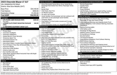 2023 Chevrolet Blazer 2LT