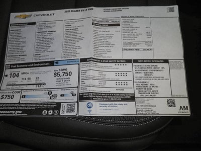 2025 Chevrolet Blazer EV LT