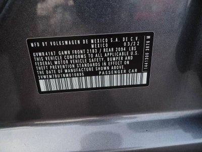 2022 Volkswagen Jetta 1.5T SE