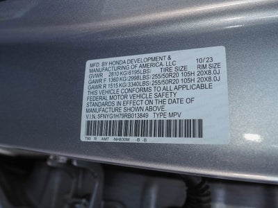 2024 Honda Pilot Touring