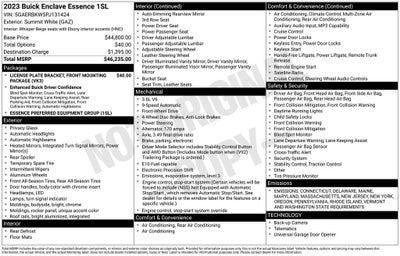 2023 Buick Enclave Essence