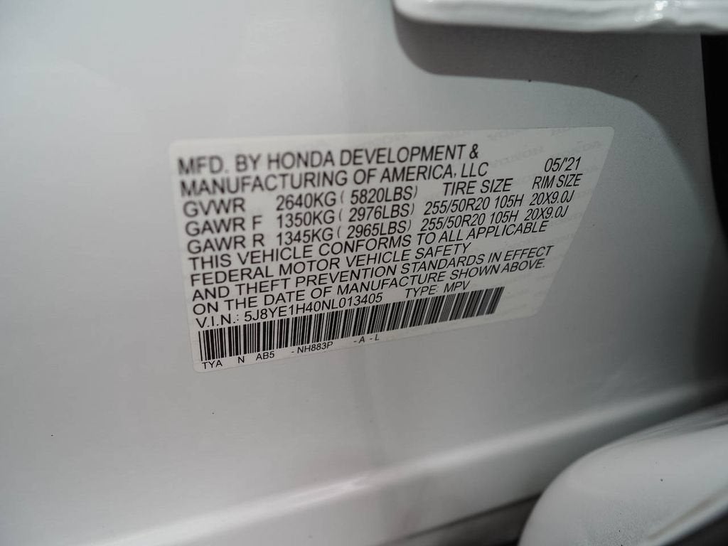 2022 Acura MDX Technology Package