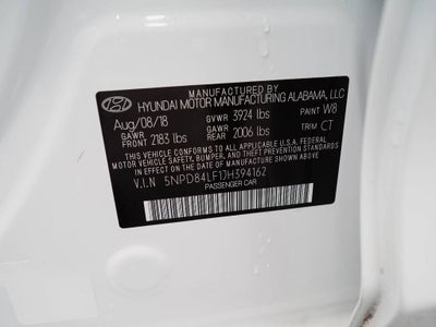 2018 Hyundai Elantra SEL