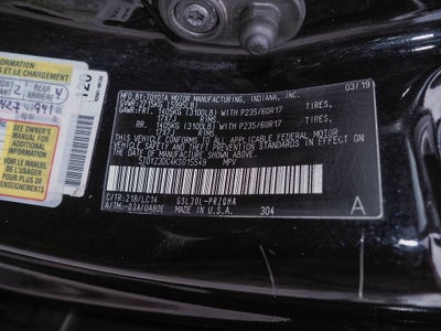 2019 Toyota Sienna XLE Auto Access Seat