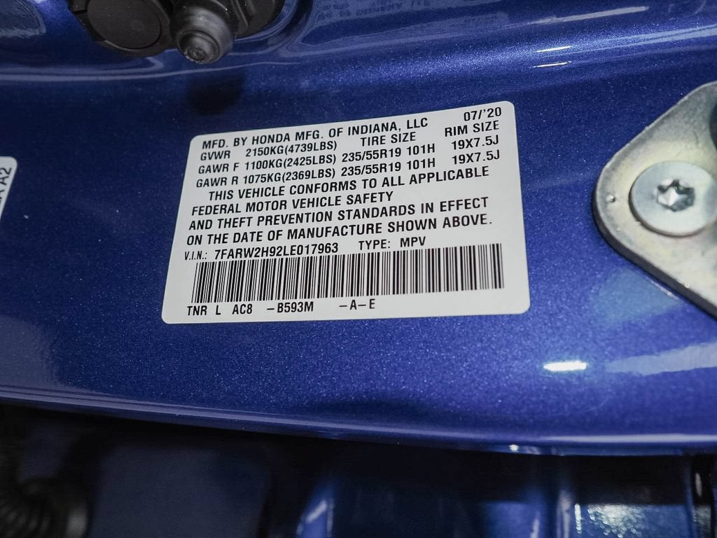 2020 Honda CR-V AWD Touring