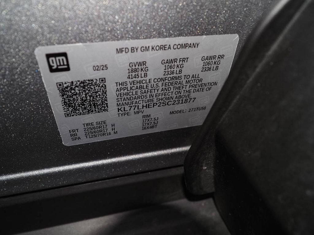 2025 Chevrolet Trax LT