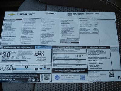 2026 Chevrolet Trax LT