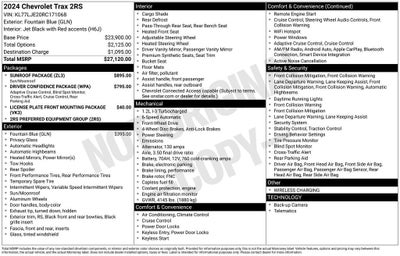 2024 Chevrolet Trax 2RS