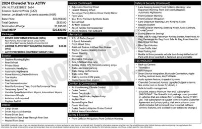 2024 Chevrolet Trax ACTIV