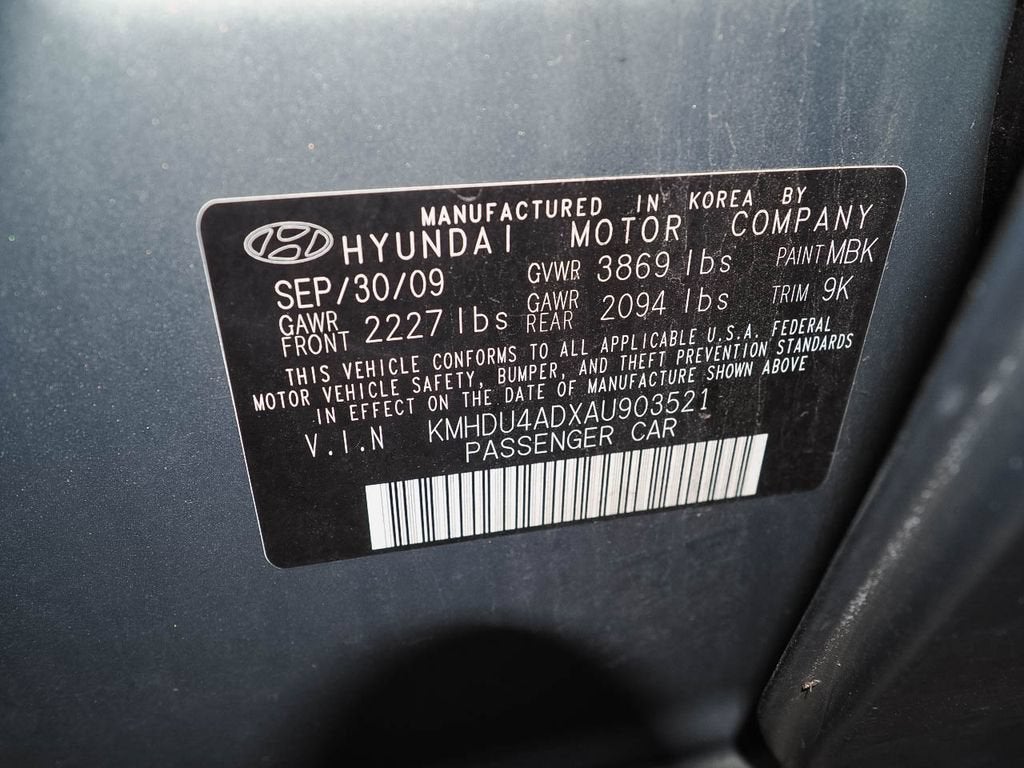 2010 Hyundai Elantra GLS
