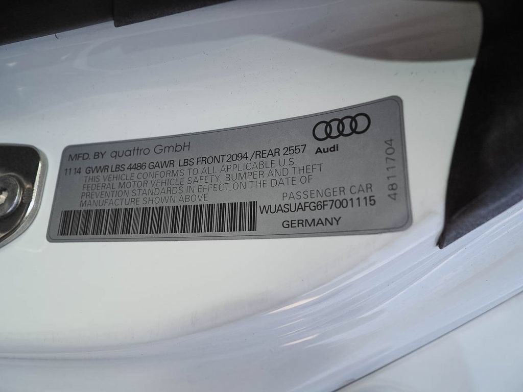 2015 Audi R8 4.2