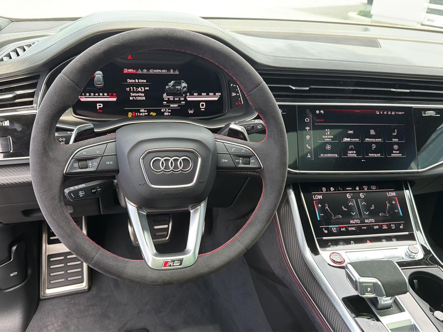 2026 Audi RS Q8 performance