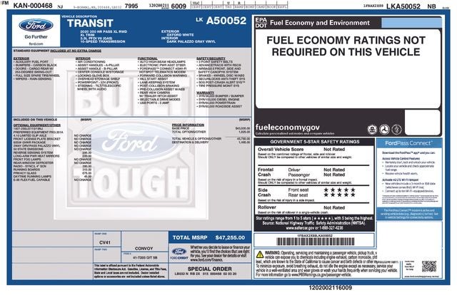 2020 Ford Transit-350 XL