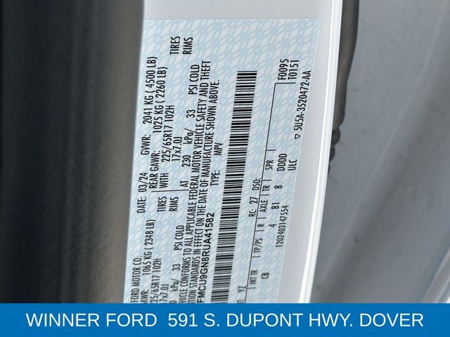 2024 Ford Escape Active