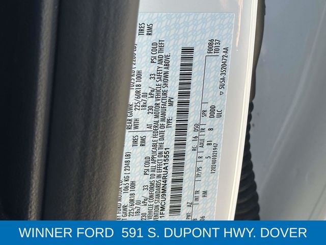 2024 Ford Escape ST-Line