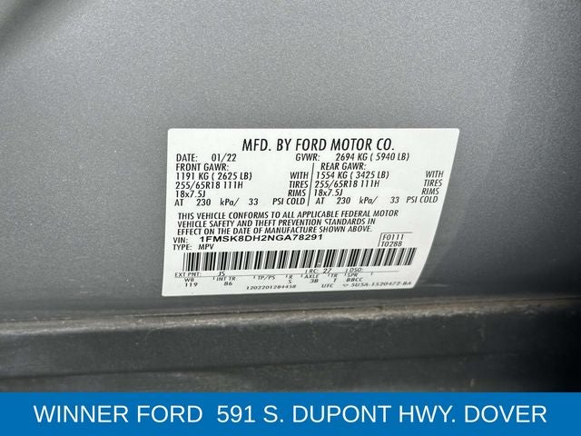 2022 Ford Explorer XLT