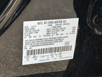 2025 Ford Explorer ST-Line