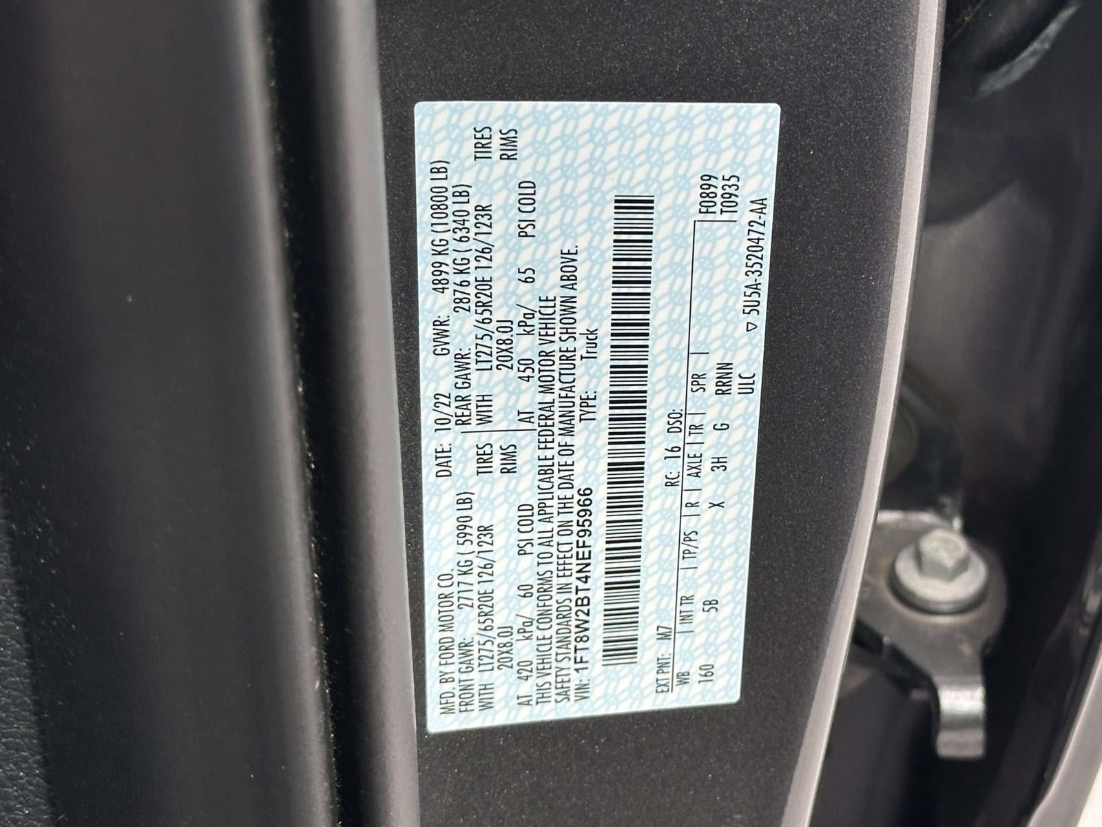 2022 Ford Super Duty F-250 SRW LARIAT