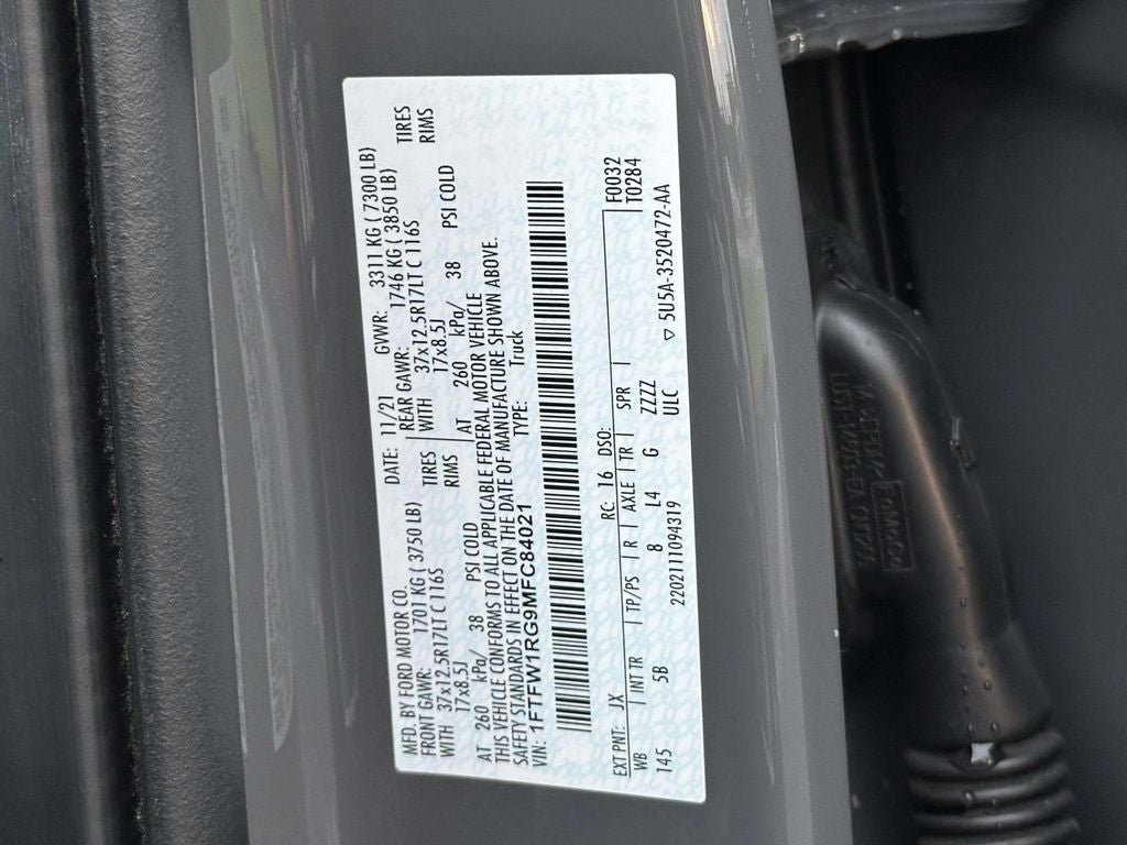 2021 Ford F-150 Raptor