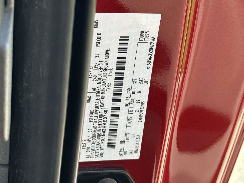 2019 Ford F-150 XLT