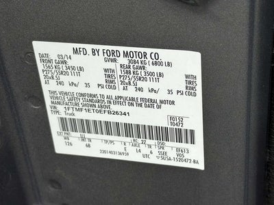 2014 Ford F-150 FX4 TREMOR