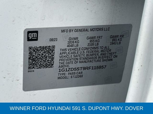 2024 Chevrolet Malibu LT 1LT
