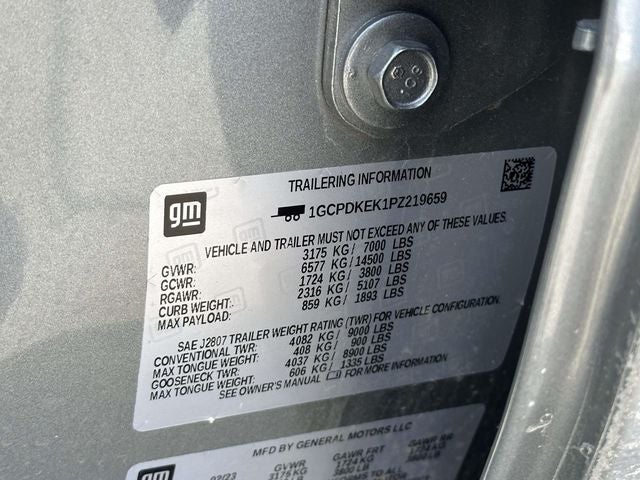 2023 Chevrolet Silverado 1500 LT