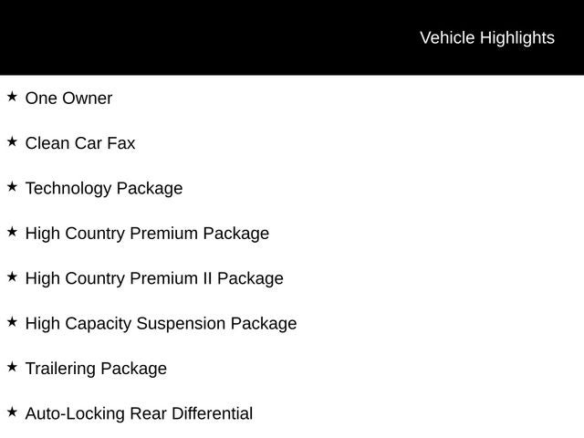 2024 Chevrolet Silverado 1500 High Country