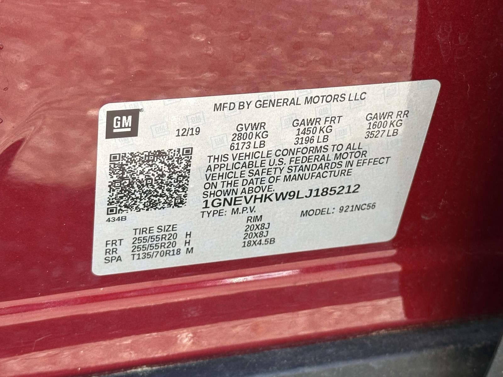 2020 Chevrolet Traverse LT Leather