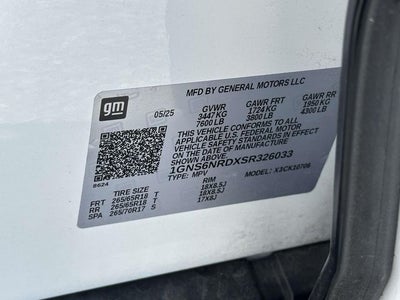 2025 Chevrolet Tahoe LT
